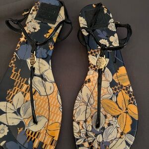 Tory Burch Floral Women's Sandals sz 11